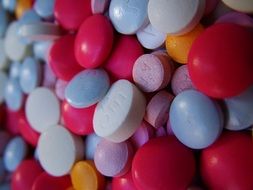 Close up photo of the pills