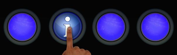 banner header button drawing
