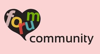 forum community like the inscription in the picture