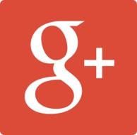 google plus logo on a red background