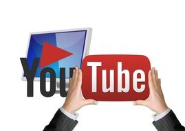 inscription in the hands of YouTube