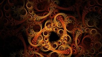 fractal surreal swirls