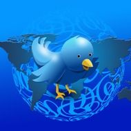 Clipart of the twitter bird