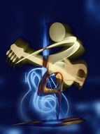 Clipart of guitar player