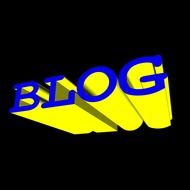 symbol of blogging section