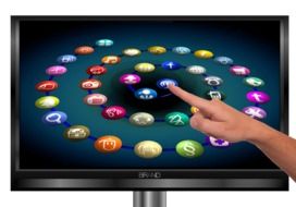 finger show icon drawing