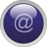 Clipart of the email button