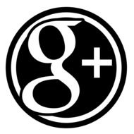 google plus black icon