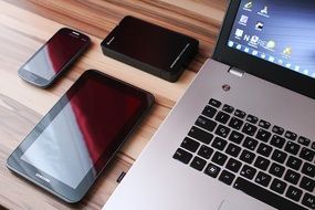 digital Devices on desk