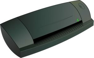 scanner and printer drawing