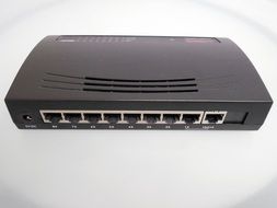black router for internet transmission