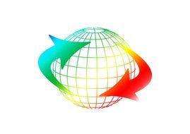 arrows around the globe