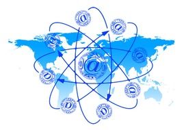 globe e mail ball earth drawing