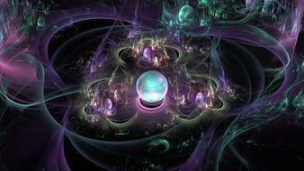 cosmic digital art