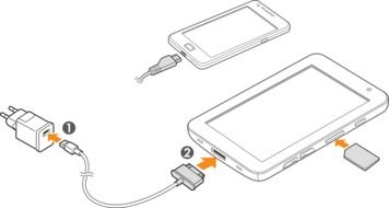 phone tablet plug loading