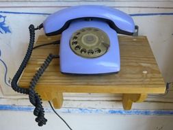 blue phone