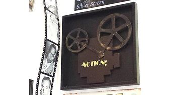 Clipart of retro film making