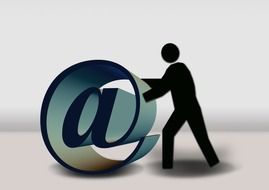 symbolism of email for data exchange