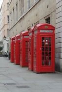 red phone box