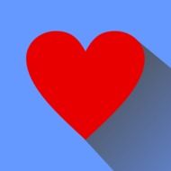 icon for a romantic letter