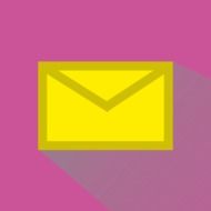 pink icon of the new letter