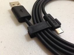 Black usb cable