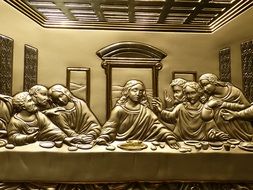 picture of the last supper in the bible