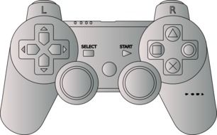 gaming console drawing