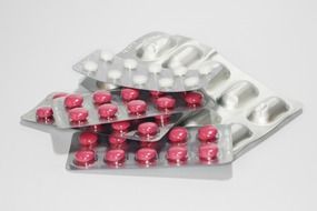 tablets in a blister