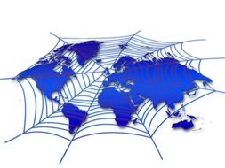 globalalisierung map of the world drawing