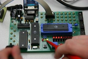 electronics training at the University