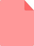 pink icon for a file