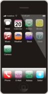 iphone apple drawing