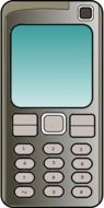 cell phone cellular telephone drawing