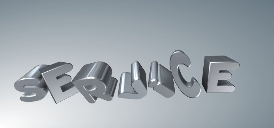 service as a logo in business