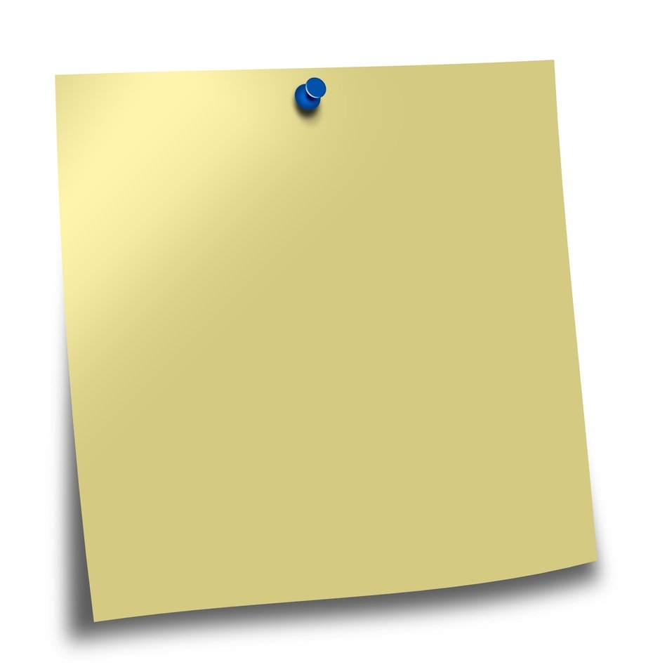 Yellow post note free image download