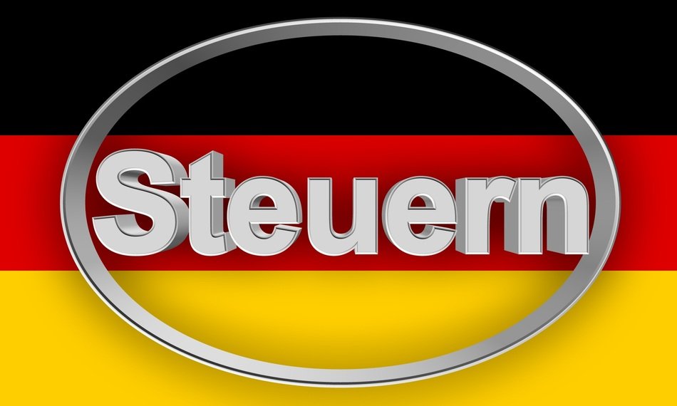inscription on the german flag