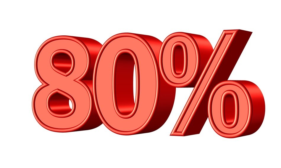 eighty percent drawing