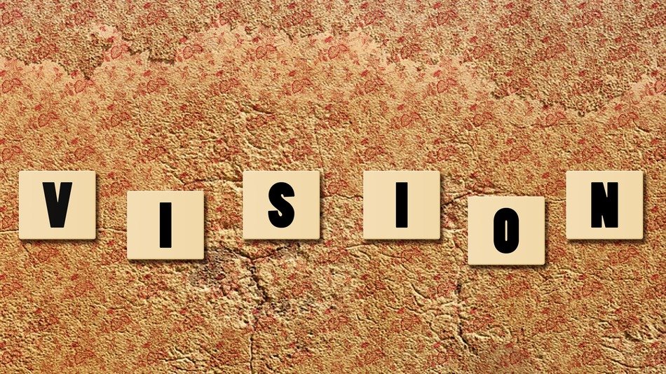 word on a brown background with patterns