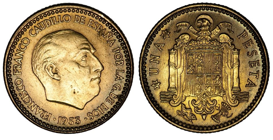 peseta as the currency of spain