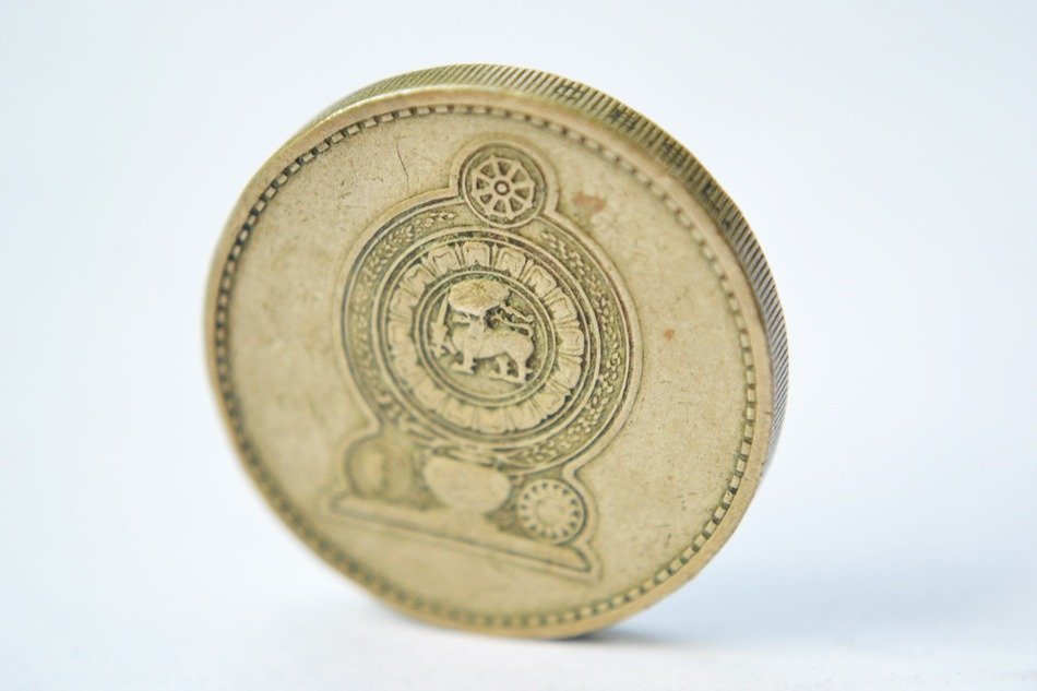 Close up photo of five rupees