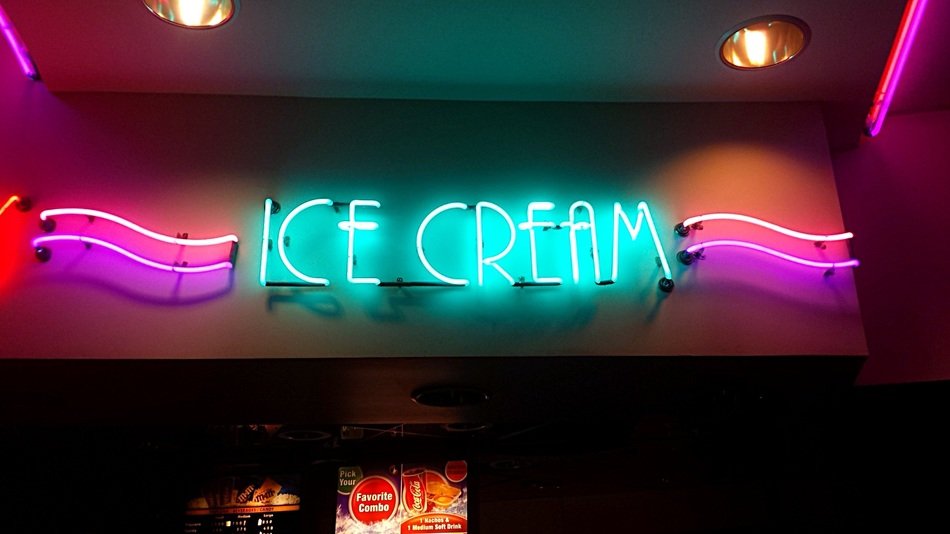 ice cream advertising