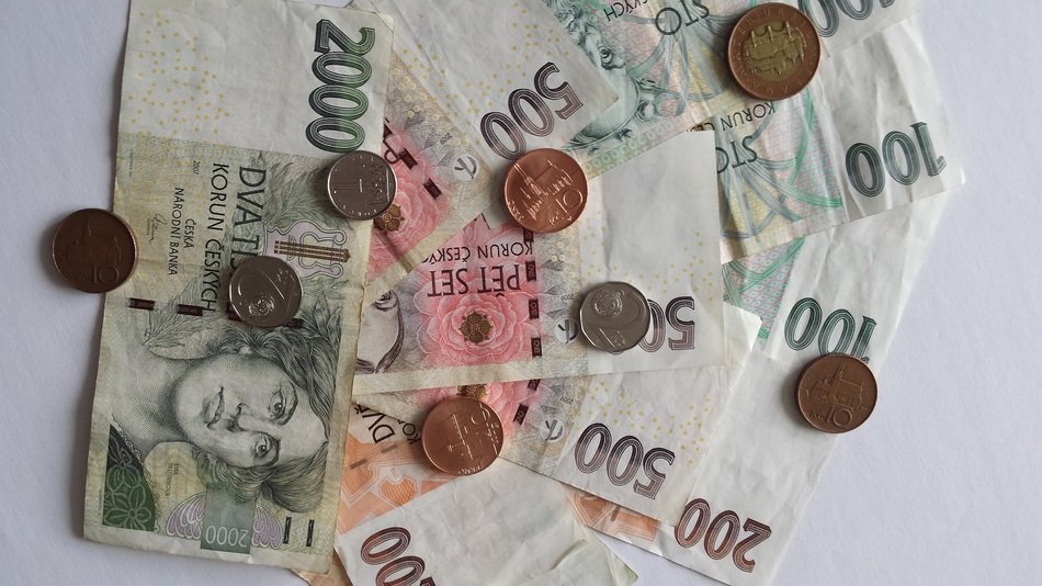 money Czech koruna
