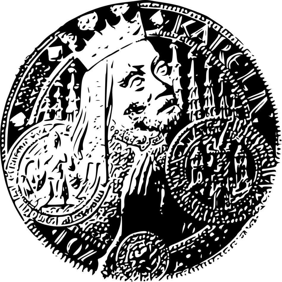coin czech king