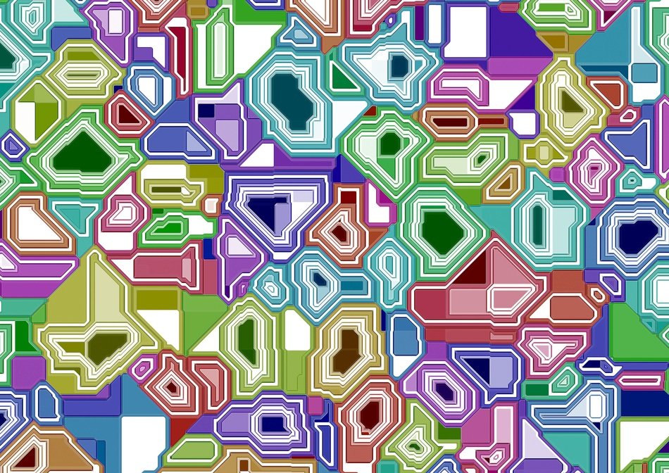 digital interface as background