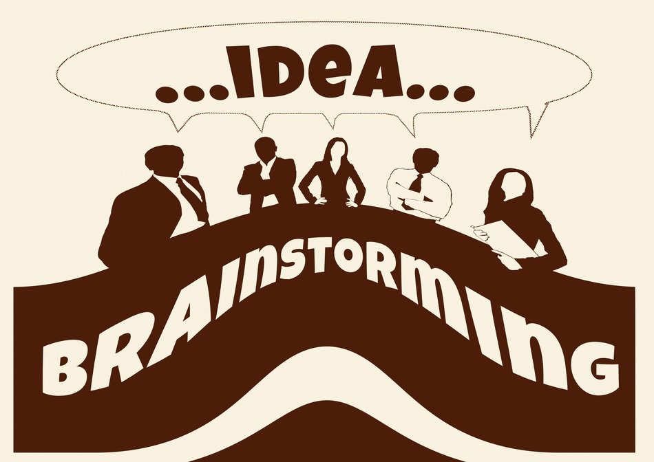 brainstorming of ideas