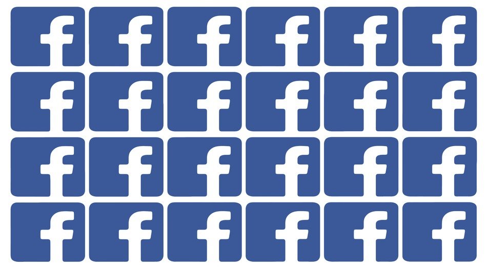 set of bookmarks of Facebook