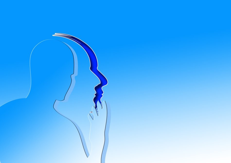 authentic face silhouette drawing