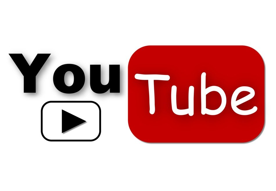 the picture with the icon 'YouTube'