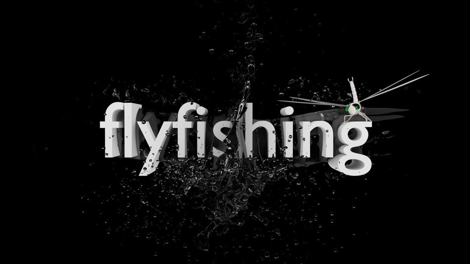 flyfishing drawing